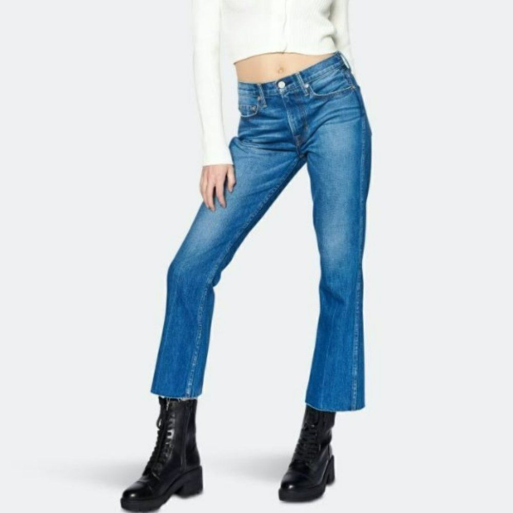 NoEnd Denim Farrah Kick Flare Jeans in Wisconsin sz 27